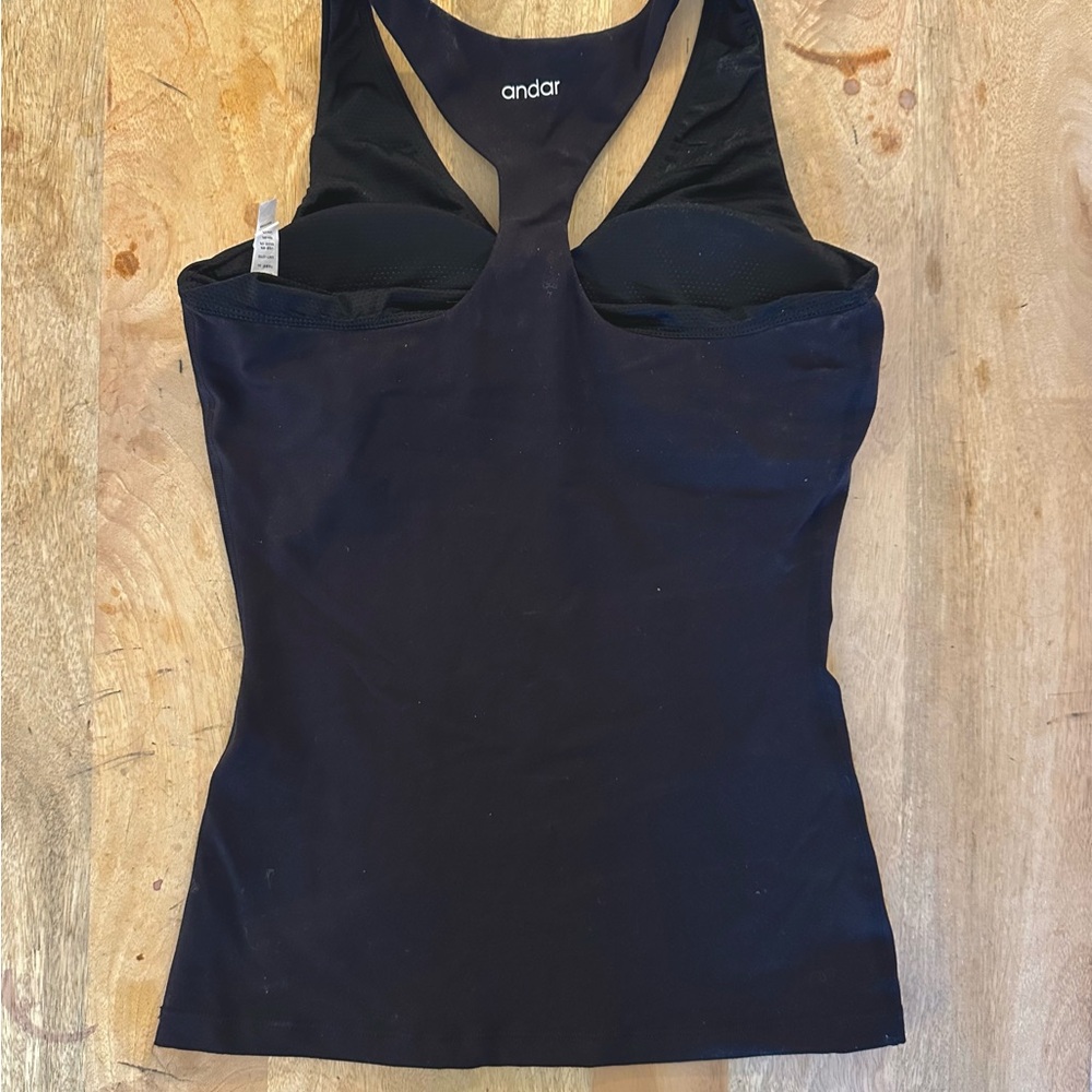 Andar Racerback Padded Sports Bra Tank - Picture 3 of 3